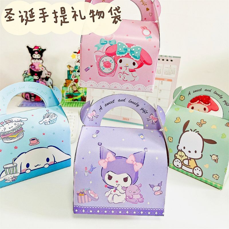 

BLANJA.ids PAPER BAG ULTAH (Size 10 x 7 x 9.5 cm)/ KEMASAN KADO ULANG TAHUN MODEL SANRIO KUROMI CINAMON DLL/ KADO PAPER BAG BIRTHDAY ULTAH ANAK