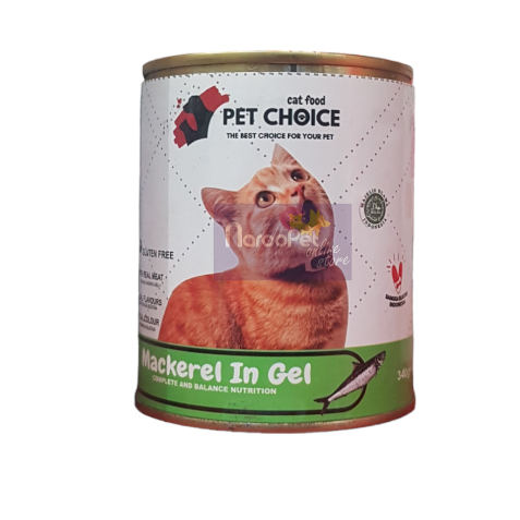 Makanan Kucing Kaleng Pet Choice 340gr wet cat food basah