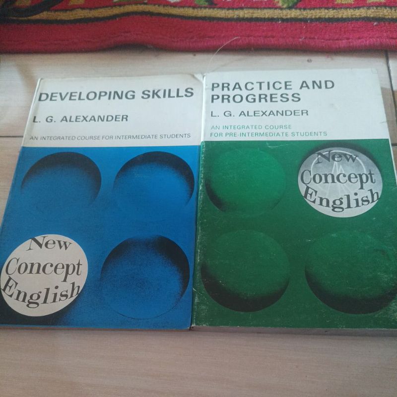 buku bahasa Inggris Alexander new concept English bekas