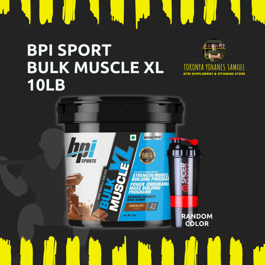 Bpi bulk muscle 10 lbs  BPI weight gainer