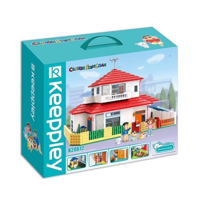 Keeppley Crayon Shinchan - Shinchan's House Set