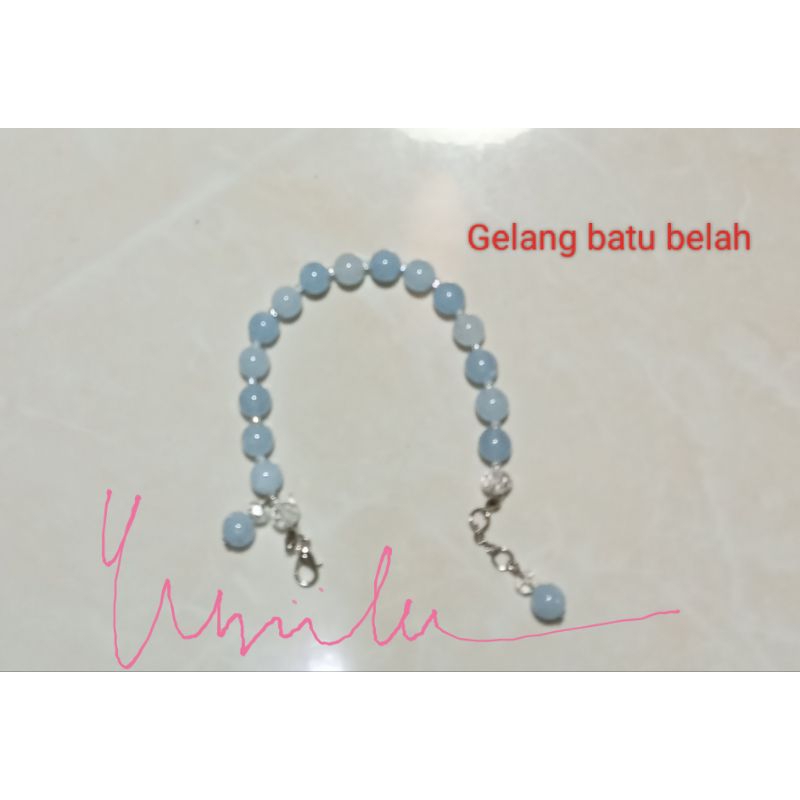 Gelang tangan bahan batu