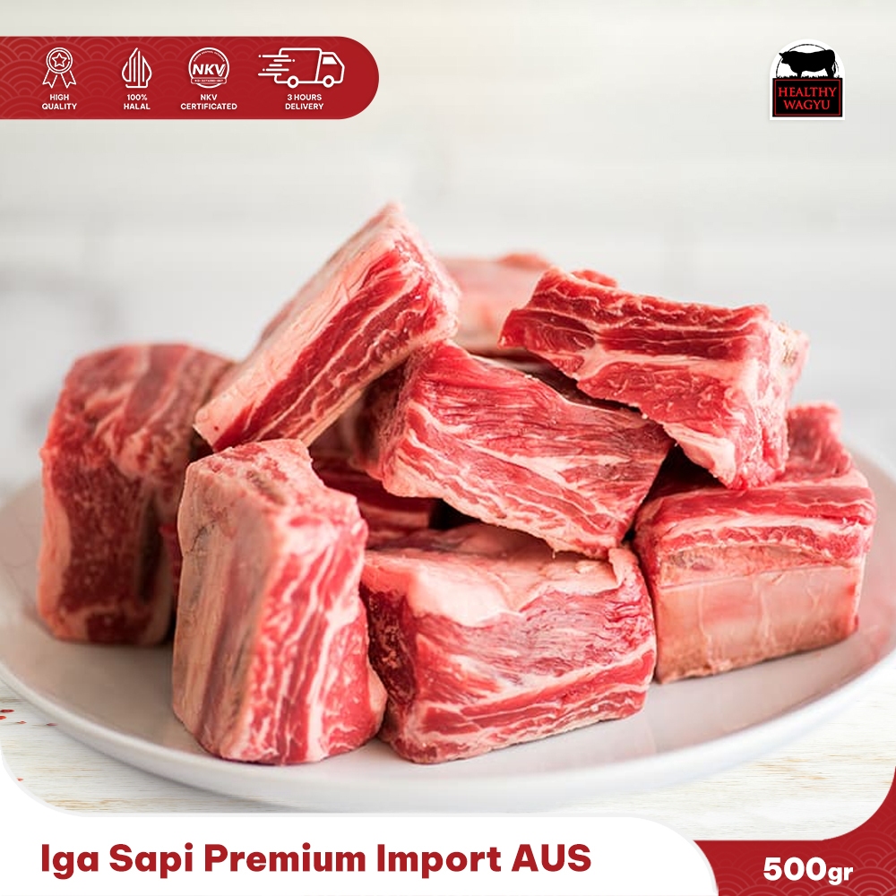 

Iga Sapi Australia 500 Gram Healthy wagyu
