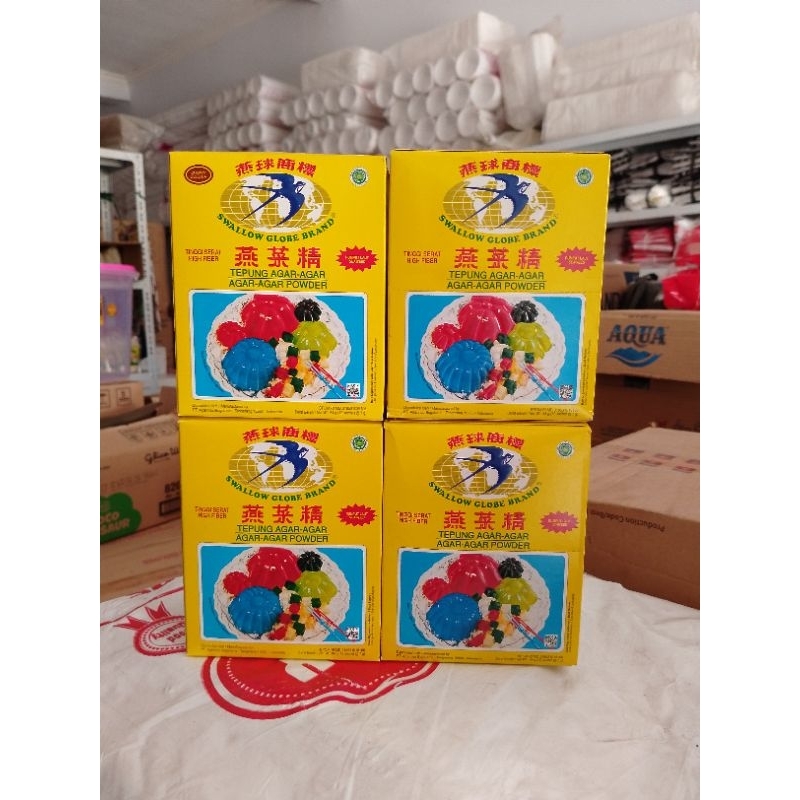 

AGAR - AGAR SWALLOW GLOBE WARNA MERAH, PUTIH, HIJAU, COKLAT