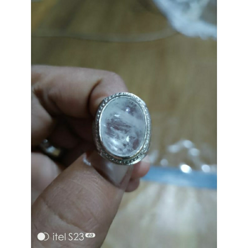 Batu Kecubung es / Kinyang es / Ice Quartz