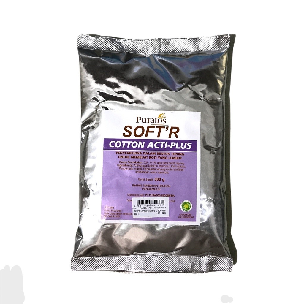 

Puratos softr cotton actiplus 500gr / pelembut adonan kue 500gr