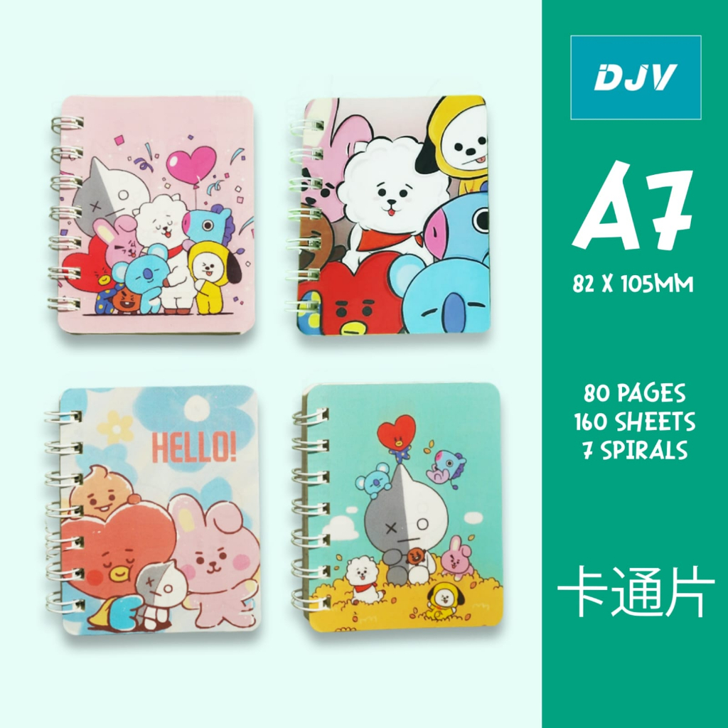

TM NOTE BOOK RING MOTIF MEMO KECIL A7 SPIRAL isi 80 Lembar NOTEBOOK MINI / BUKU CATATAN RING / BUKU TULIS RING