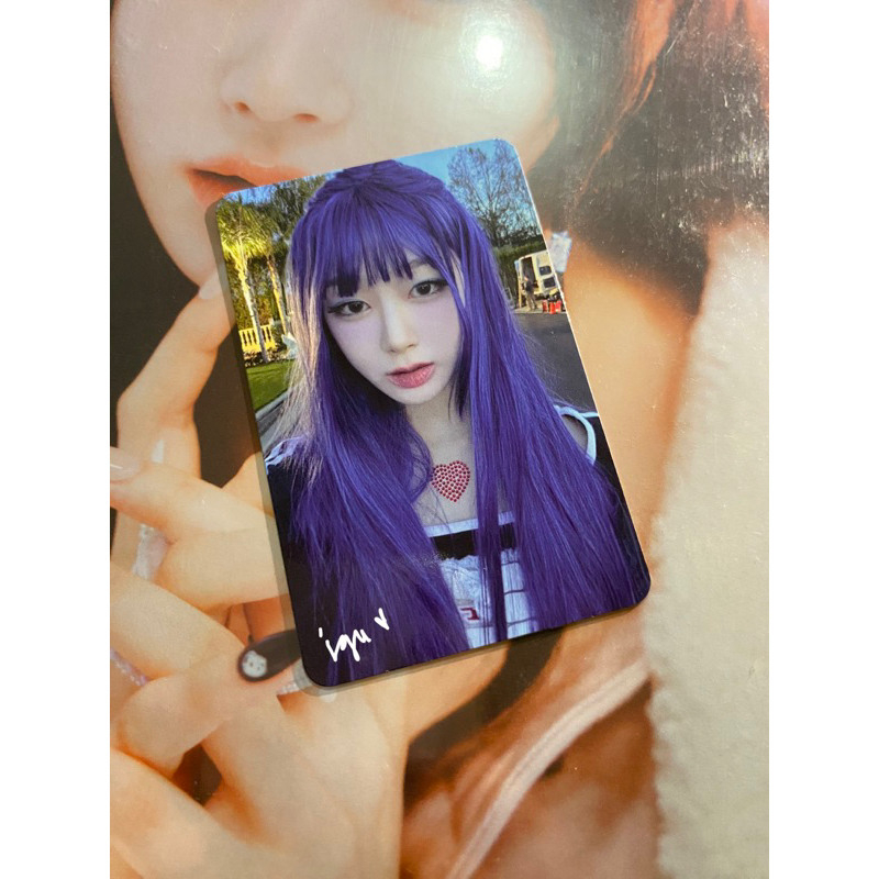 Photocard Giselle spicy zine ver // Giselle anime