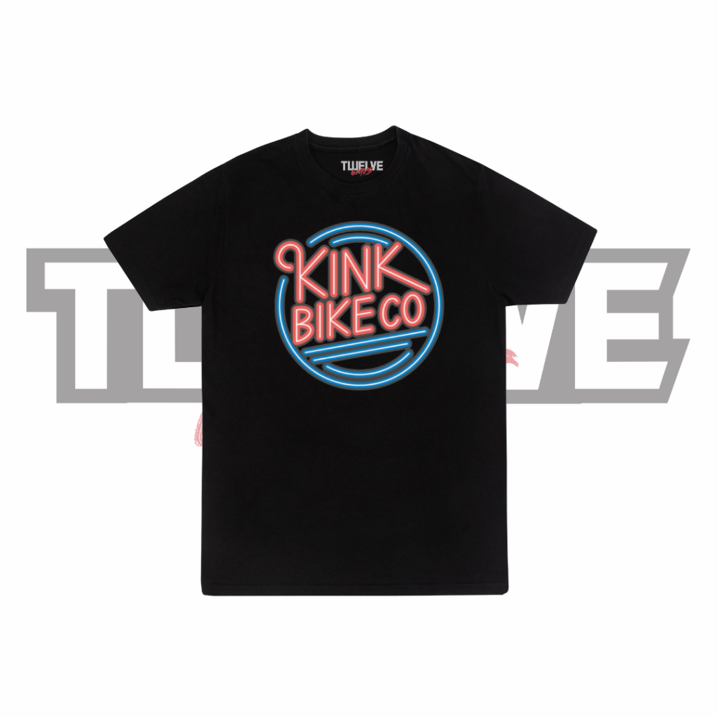 KINK BMX BIKES Black Reguler T-Shirt | Kaos Sepeda | Atasan Pria Wanita | Kaos Cewe Cowo | Unisex