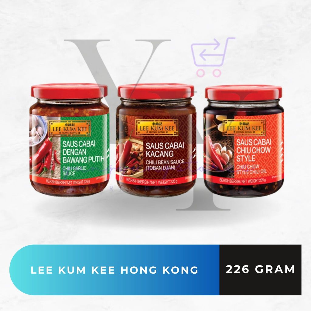 

Lee Kum Kee Chili Garlic / Chili Bean Toban Djan / Chiu Chow Chili Oil