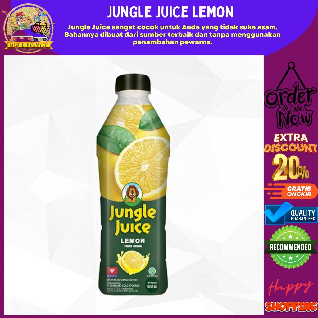 

JUNGLE JUICE LEMON 1 LITER - JUS