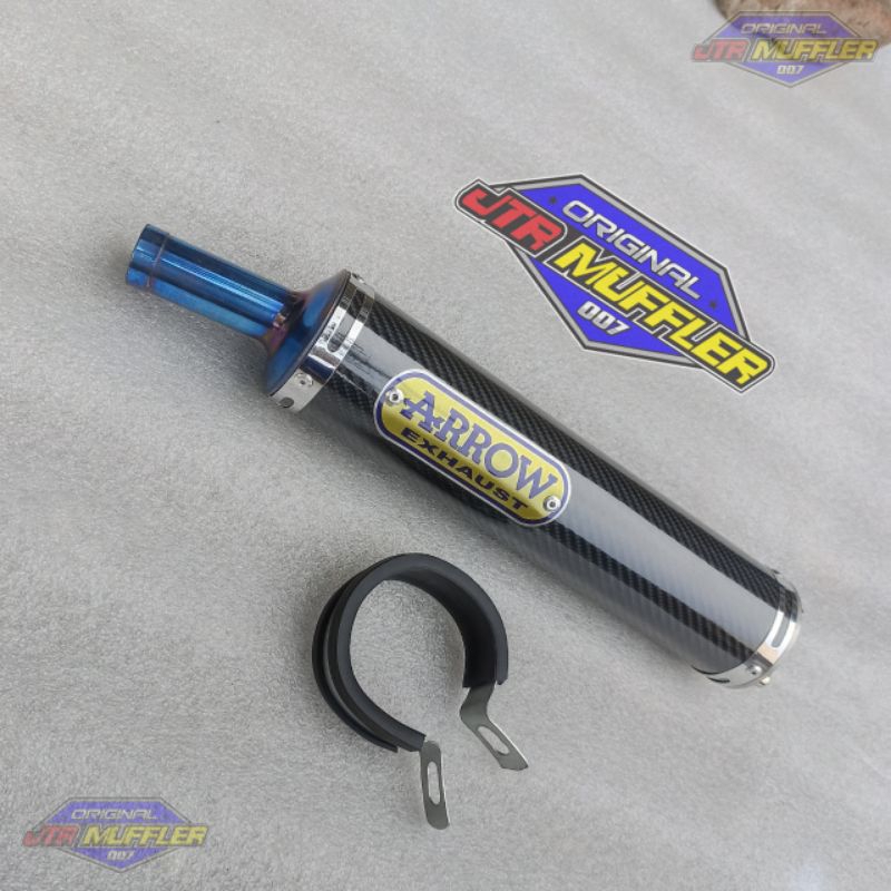 Silincer Knalpot Ninja R Rr ss Fiz r Rx king Satria 2 tak Arrow carbon