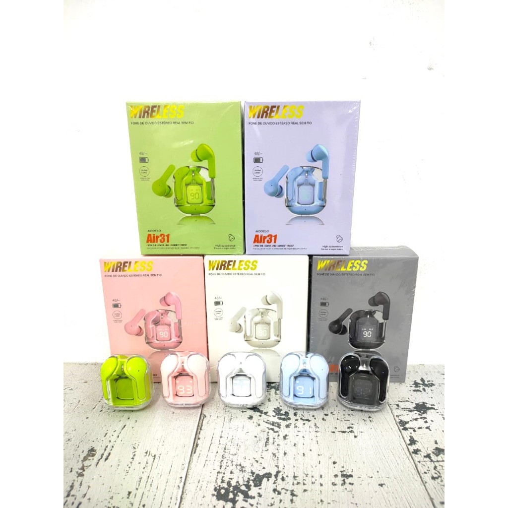 TWS BLUETOOTH TRANSPARAN AIR31
