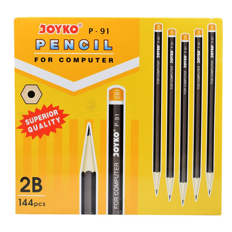 

Pencil / Pensil Joyko P-91 / 2B / 1 BOX 12 PCS