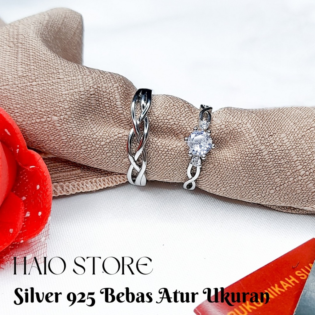 CINCIN COUPLE / CINCIN PASANGAN / CINCIN LAMARAN / CINCIN PERNIKAHAN / CINCIN TUNANGAN / CINCIN SILV