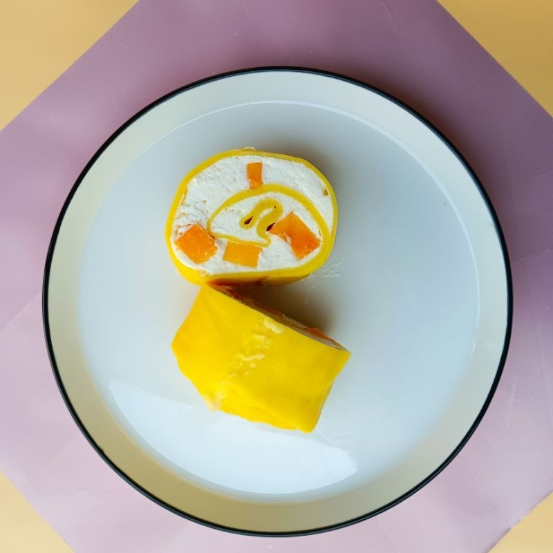 

crepe roll Mangga / coklat