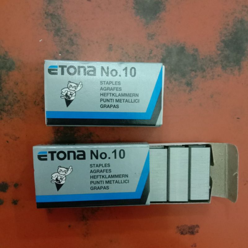 

Isi Staples Etona no.10 isi hekter 10 etona staples