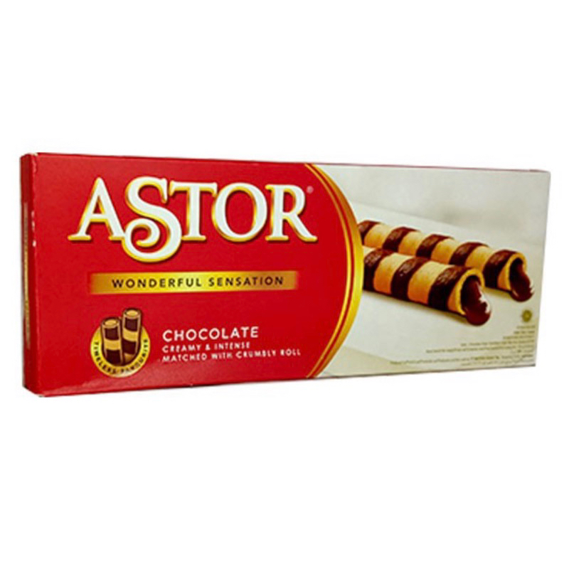 

Astor Wafer double coklat 150gr