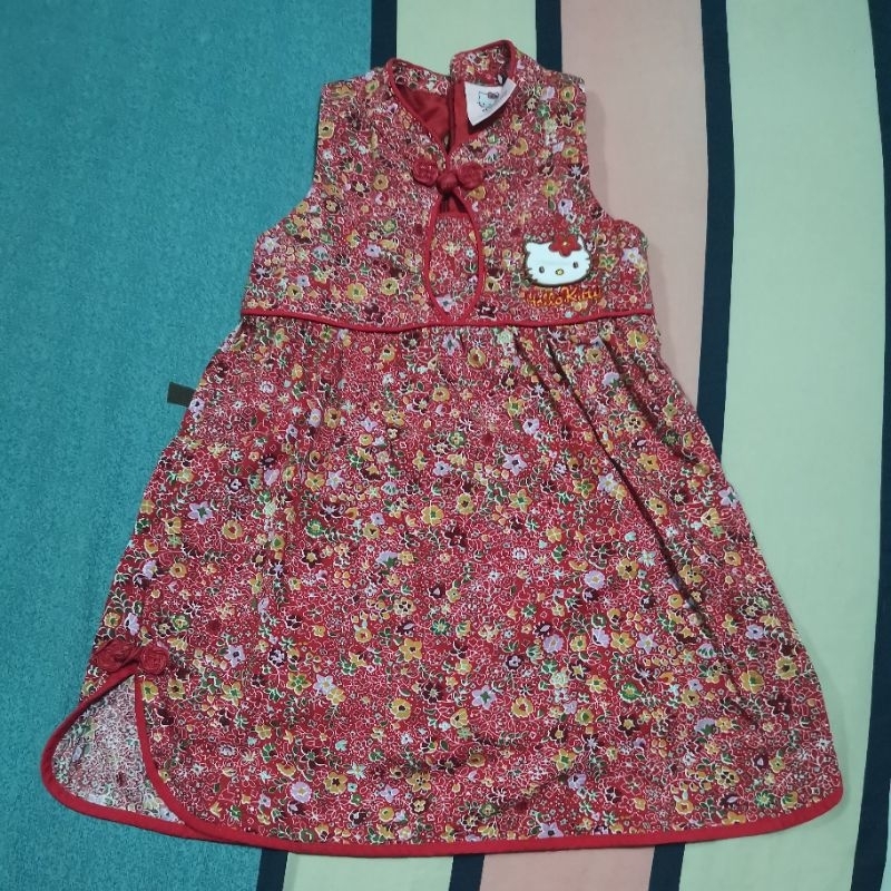 DRESS BAYI BABY KITTY ORI JAPAN PRELOVED