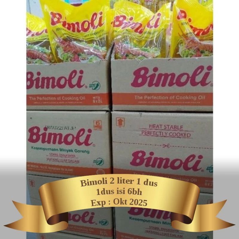 

Bimoli 2 liter 1 dus Sunco 2 liter 1 dus minyak goreng