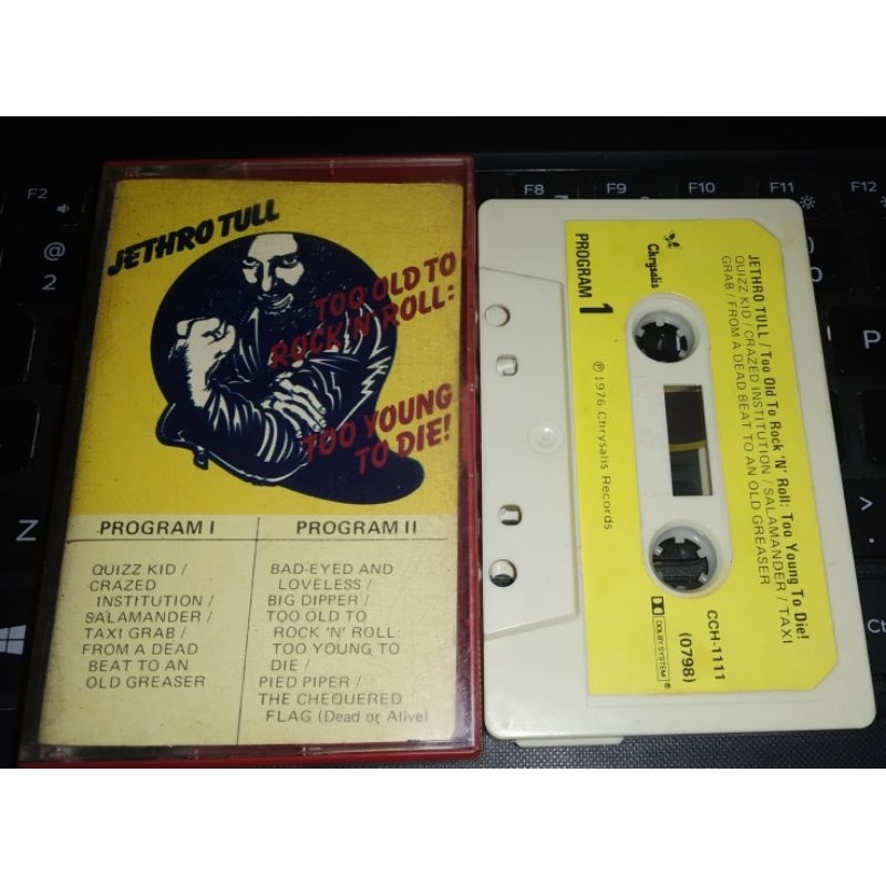 Kaset Jethro Tull - Too old to rock n roll