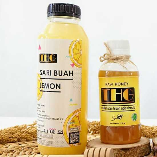 

Paket THG sari lemon murni 500 ML dan THG madu murni 250 GRAM