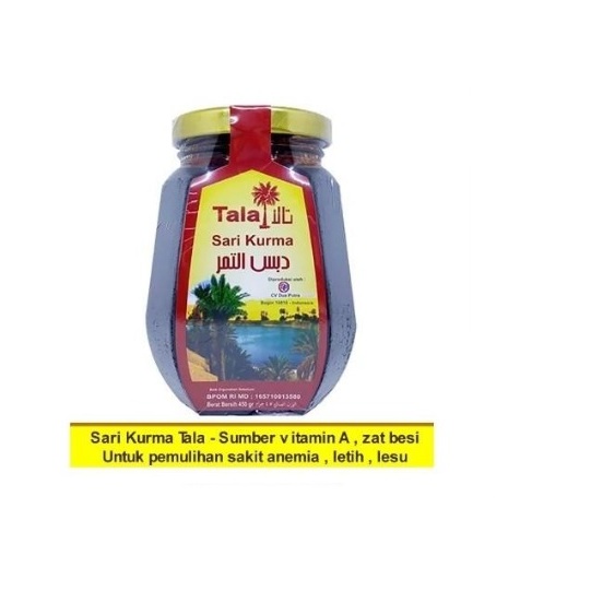 

Sari Kurma Tala Dates Juice Toples 450 Gr