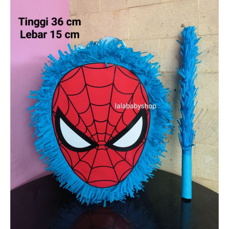 PINATA spiderman / PINATA PUKUL SPIDERMAN