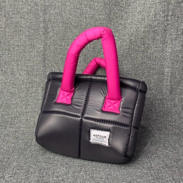 Aly VOL 2 Mini Puffy Asfour - Tas wanita puffer handbag slingbag Tas selempang wanita hologram