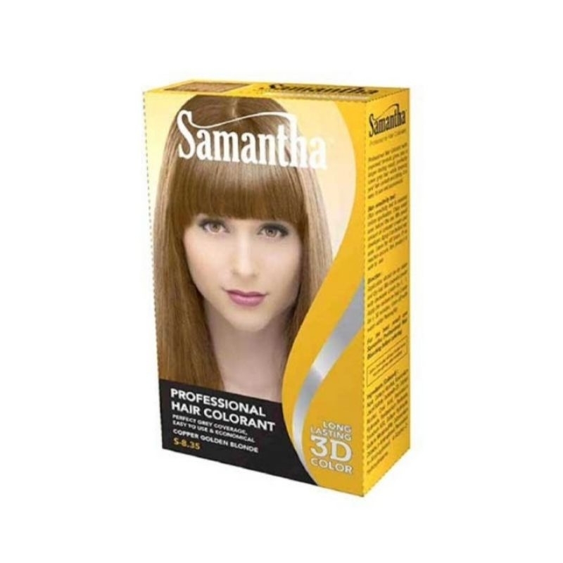 SAMANTHA HAIR COLOR GOLDEN BLONDE BOX