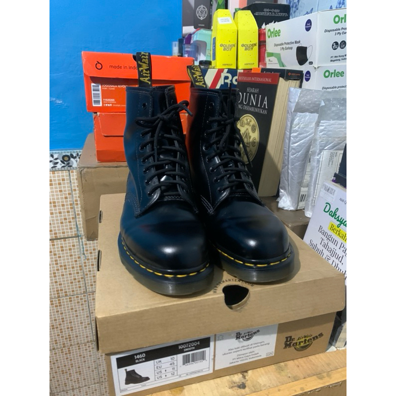 Dr. Martens 1460 Black Smooth