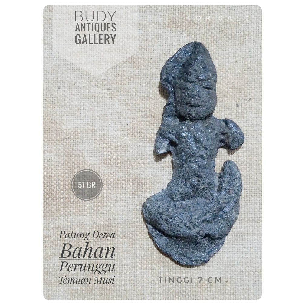 Patung Dewa Kuno Bahan Perunggu Temuan Musi