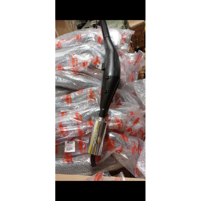 KNALPOT AHM MALAYSIA STANDAR RACING YAMAHA FIZR