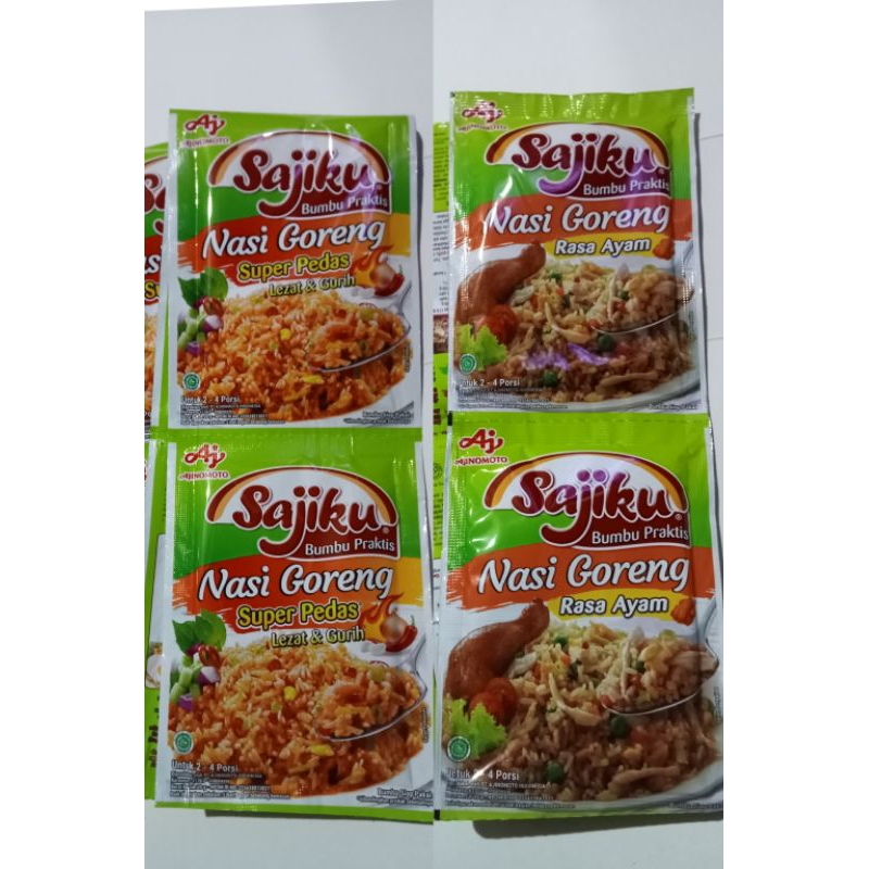 

Sajiku Bumbu Nasi goreng 10 sachet X 20g
