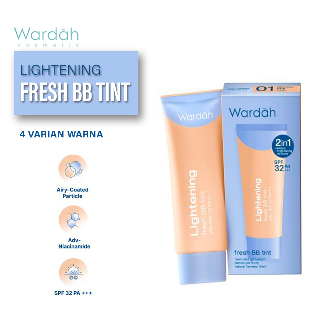 Wardah Lightening Fresh BB Tint - Wardah Lightening BB Cream