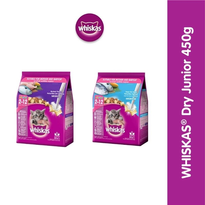 Whiskas Dry Food Junior Kitten 450 gr