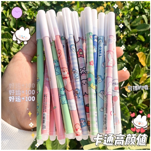 

【COD】【12PCS MURAH】Pulpen Gel Hapus Karakter Animal isi 12 pcs / Pulpen Erasable / Bolpoin Tinta Bisa Di Hapus Alat Tulis Sekolah