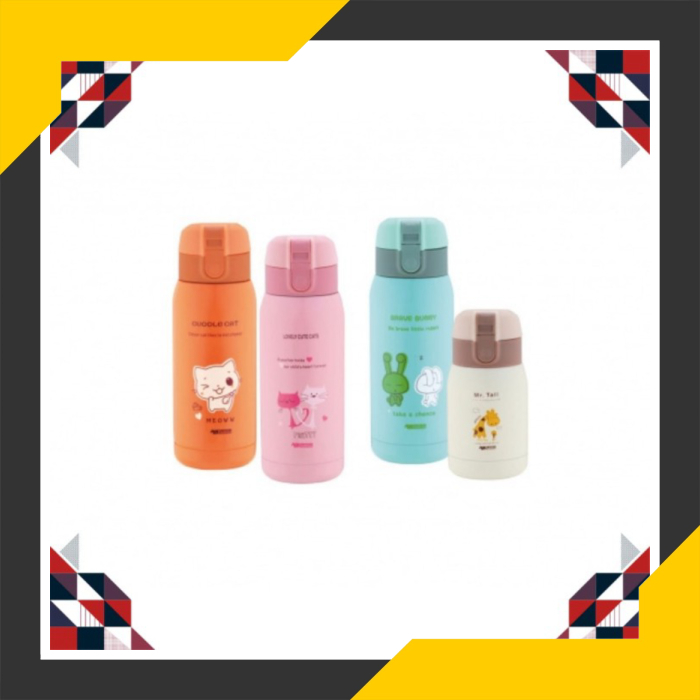 Unik Termos Mini Karakter/Botol Dubblin Selfie 975 Limited