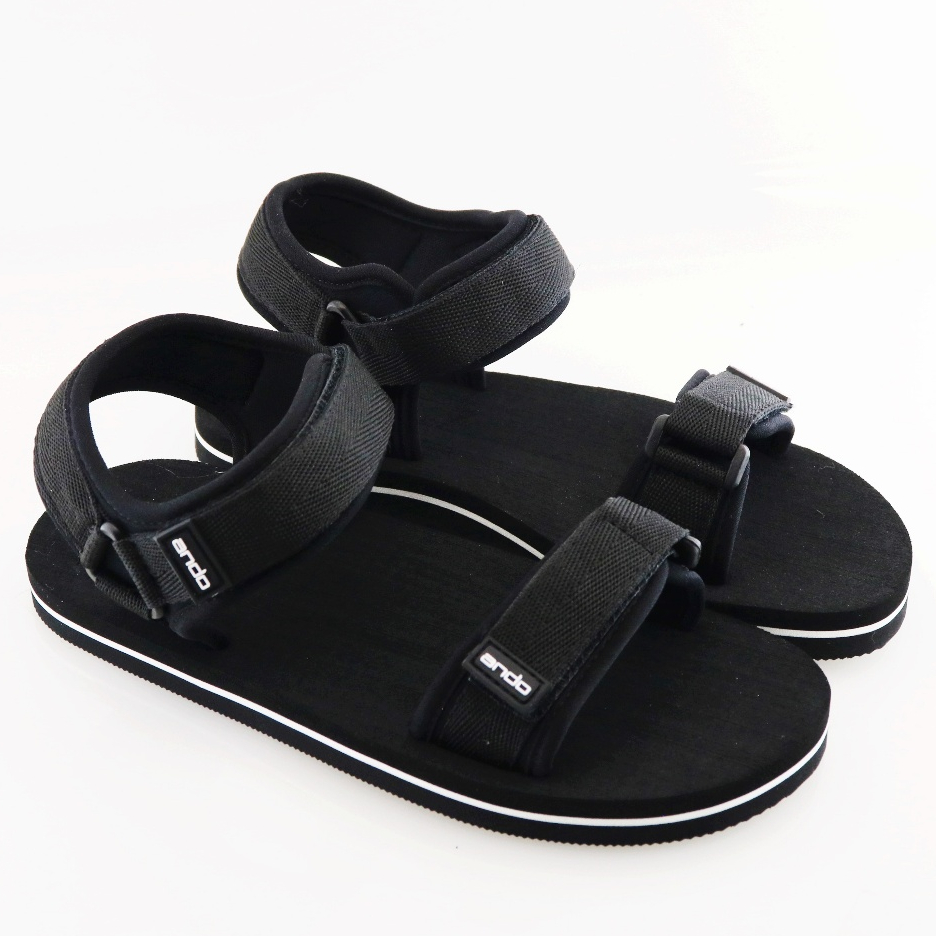 NEW Sandal Gunung Ando Hiking Hitam Sandal Anak Besar Ando Surabaya