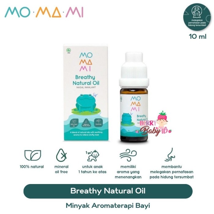 Berry Baby - Momami Breathy Natural Oil Nasal Inhalant Minyak Aromaterapi Bayi Anak