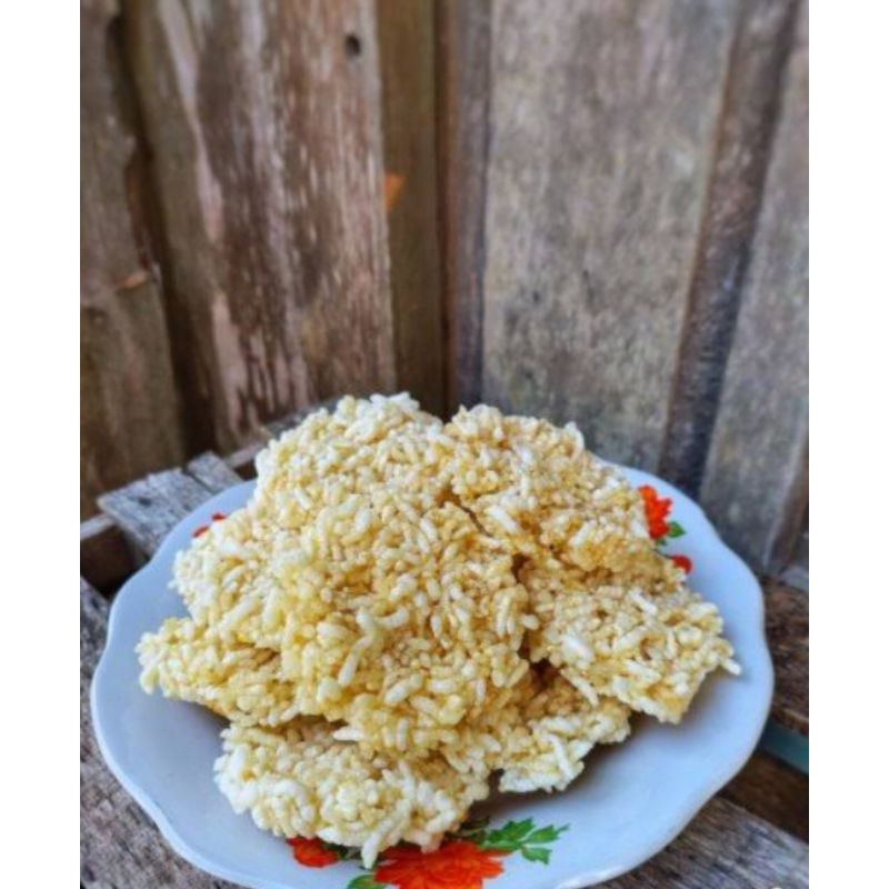 

rengginang piring cap bunga aras