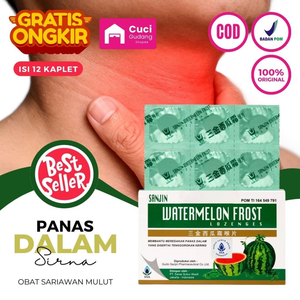 Obat Sariawan Di Mulut Paling Ampuh Anak Dan Dewasa Radang Tenggorokan Apotik Cina Sinusitis Polip H