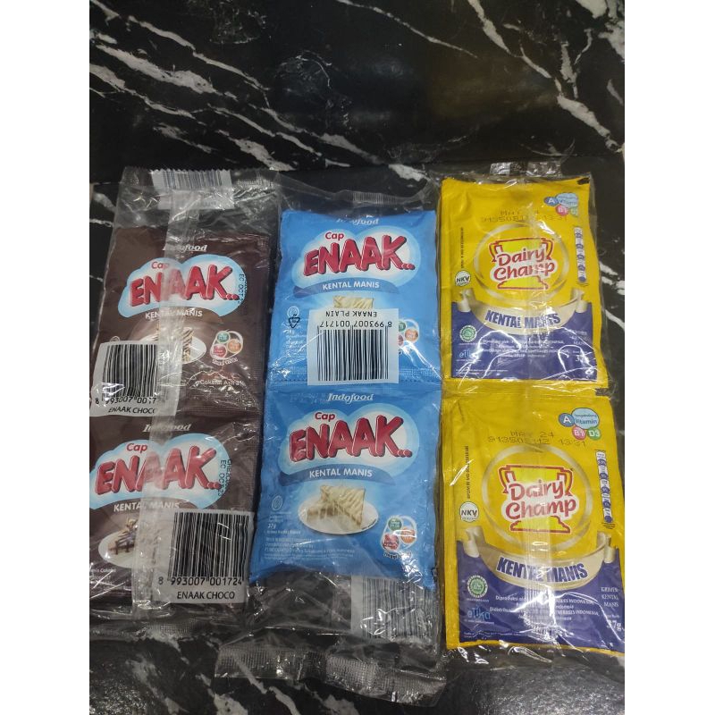 

SUSU KENTAL MANIS/SKM/saset/SUSU SACHET/1 PAK ISI 6 PCS