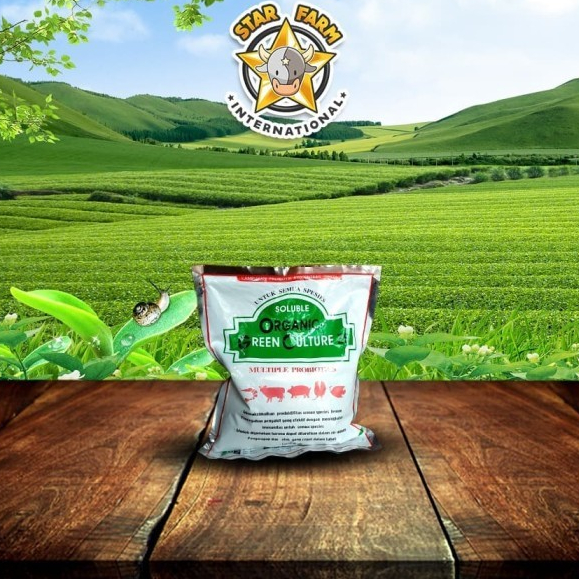Soluble Organic Green Culture Zs Vitamin Untuk Semua Hewan - Star Farm