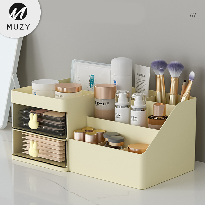 Muzy Rak Laci Rak Kosmetik Laci Multifungsi - 2 Laci HSB735