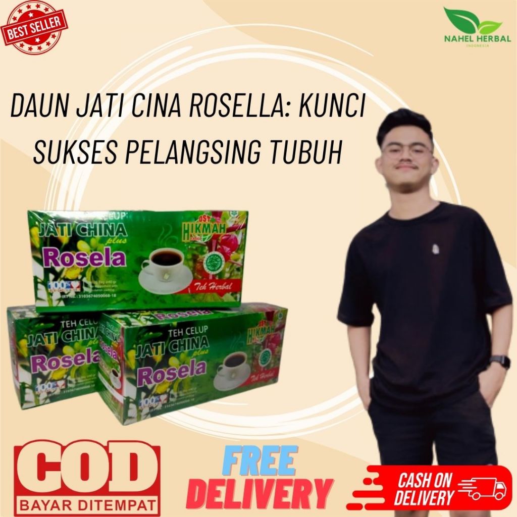 Tampil Lebih Percaya Diri Dengan Tubuh Pelangsing Ala Roni Dan Teh Celup Daun Jati Cina Plus Bunga R