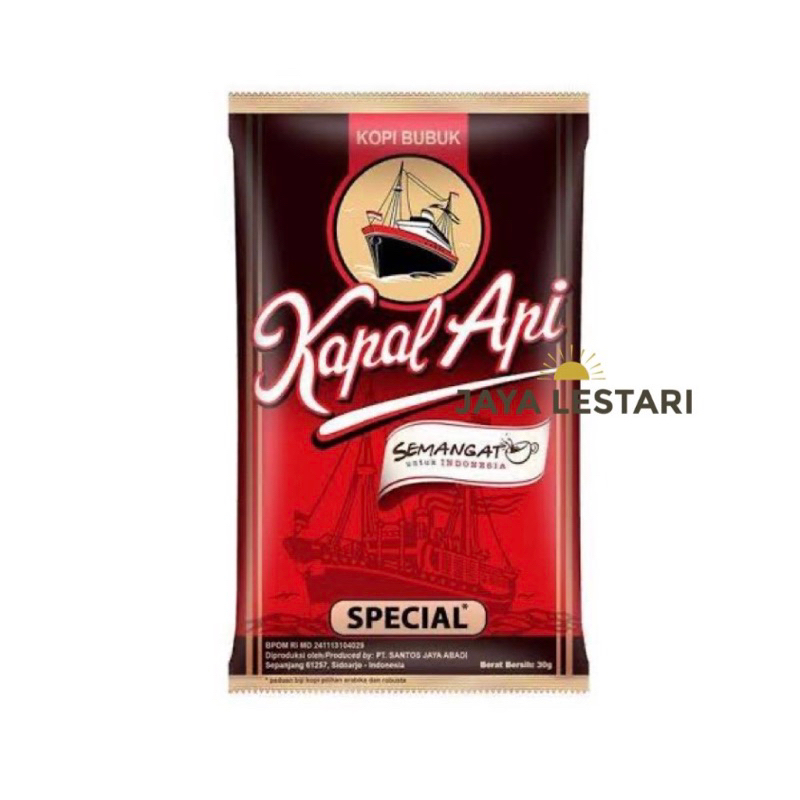 

Kopi Kapal Api Special Bubuk (30g, 60g)