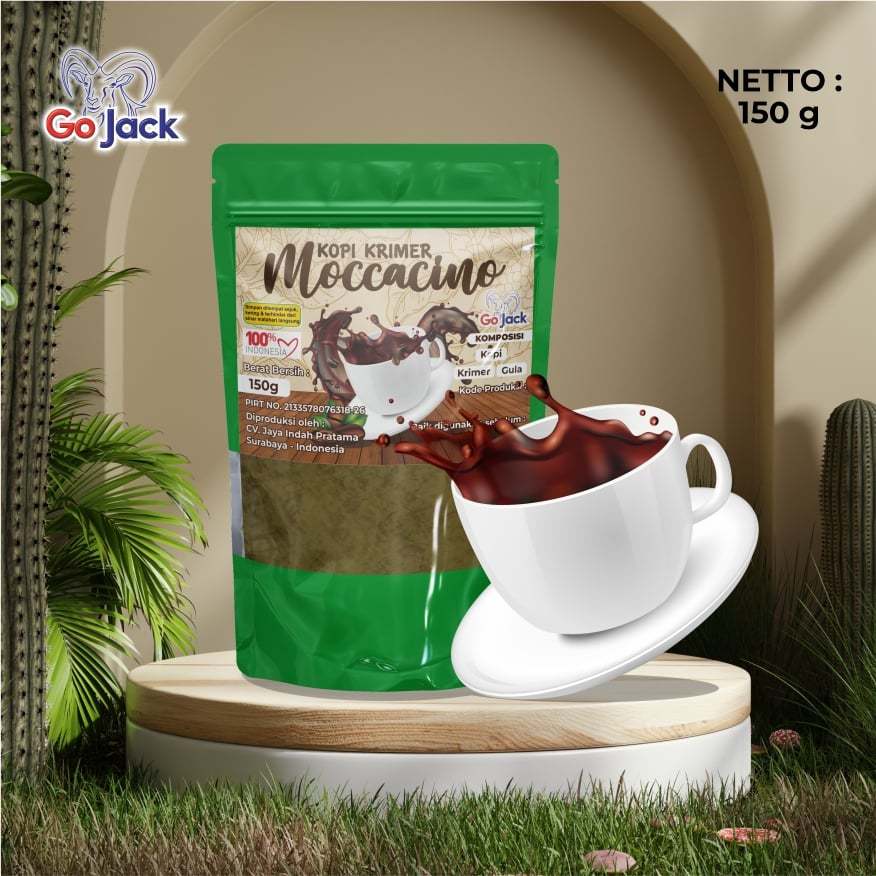 

Kopi Krimer Go Jack 150gram teman inspirasimu (beli 1 dapat 2)