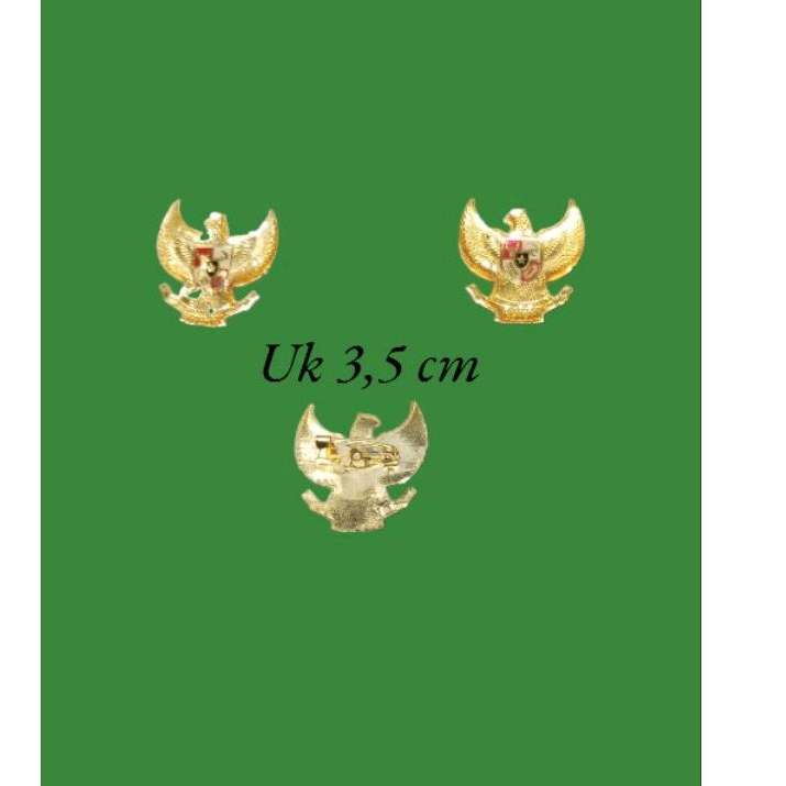 PIN GARUDA RESIN uk 3,5 cm