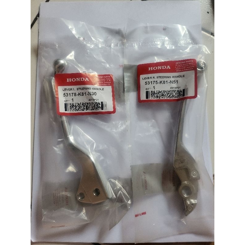 Sepasang Handle Handle Tuas Kiri Kanan Hoda Beat & Beat Street K1A 2020-Sekarang Beat FI(K25)Beat Es